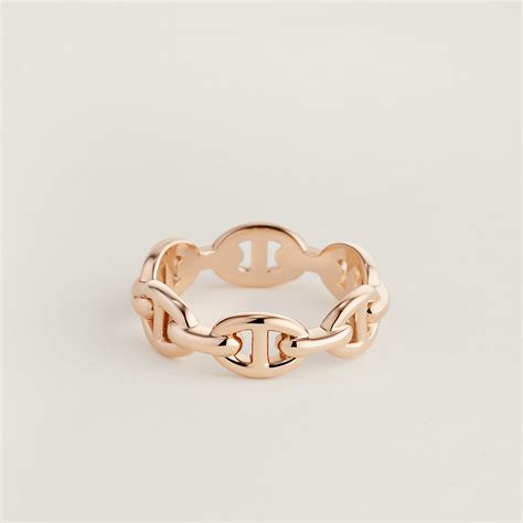 bague chaine d ancre hermes occasion|bague chain d'ancre.